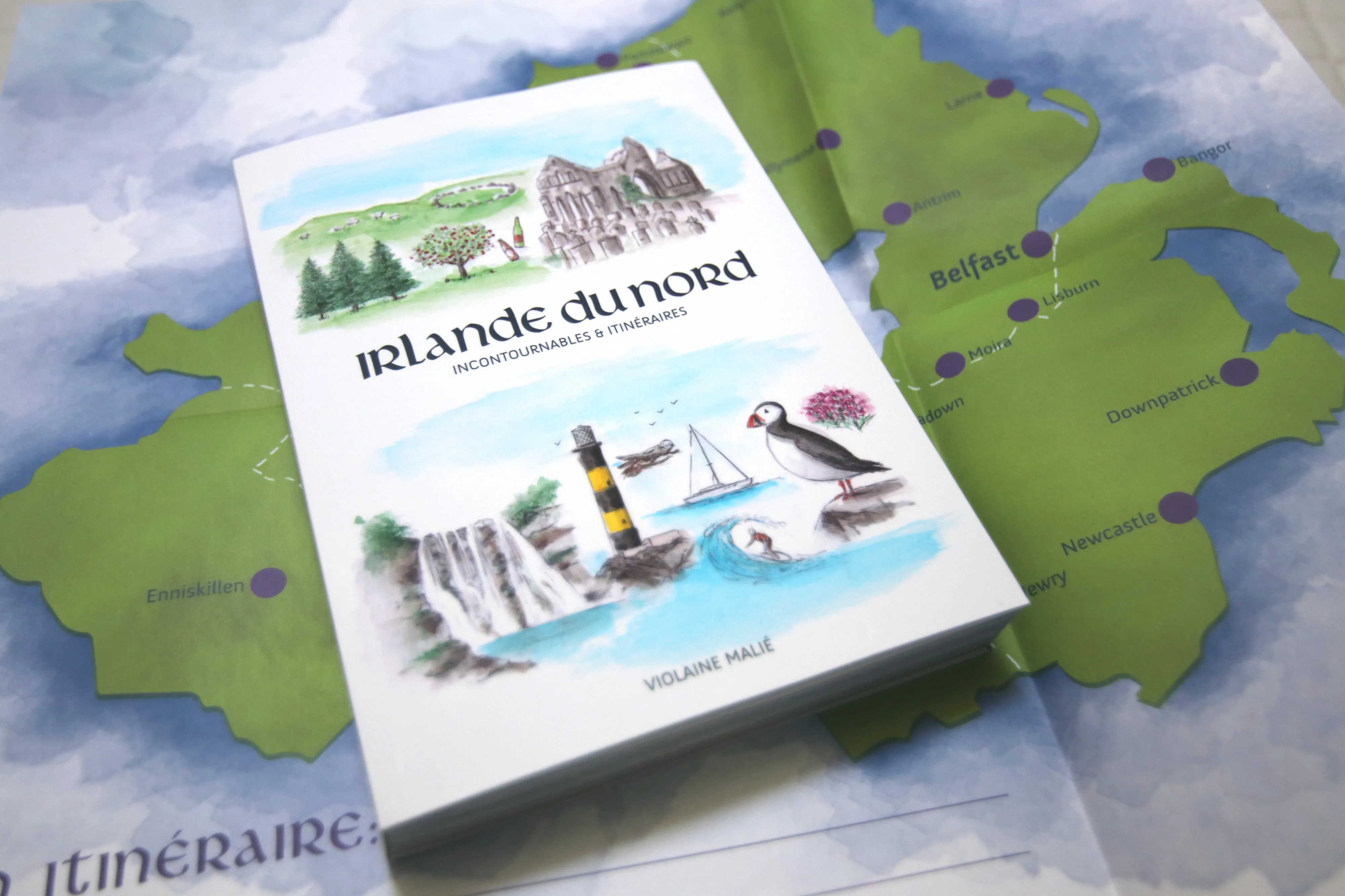 Carnet de voyage sur l'Irlande du Nord de Violaine Malié - Guide Irlande.com