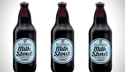 Des bouteilles de Guinness Milk Stout