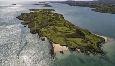 Vue aérienne de Horse Island - Montague Real Estate