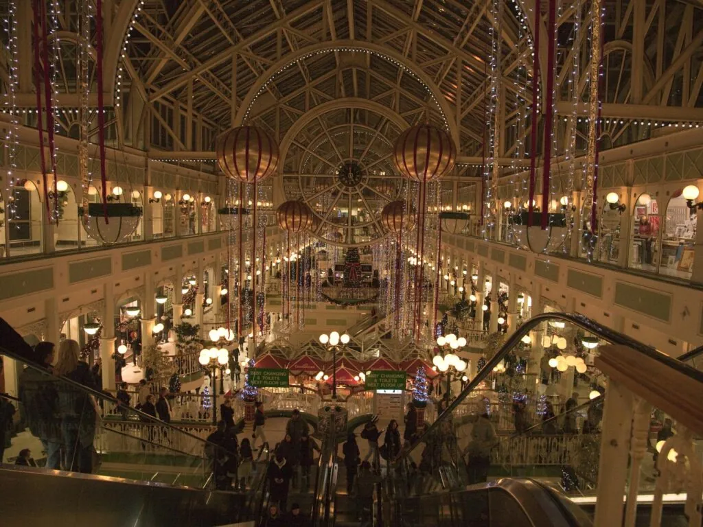 Le Stephen's Green Shopping Centre à Noël - William Murphy - cc