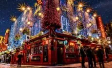 Temple Bar s'est paré de ses décorations de Noël !