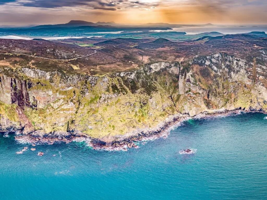 Vue aérienne de Horn head - © Lukassek