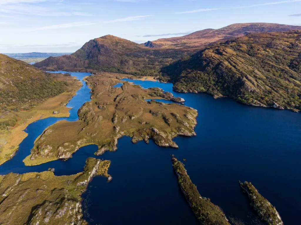 Vue aérienne du Parc National de Killarney - © Gabriel Cassan