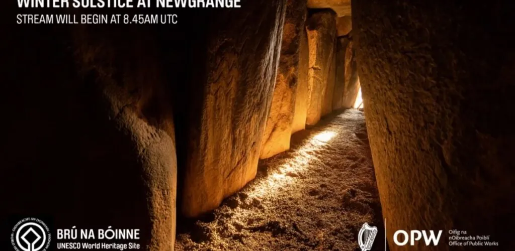 Solstice d&rsquo;hiver : Newgrange était baignée de lumière !