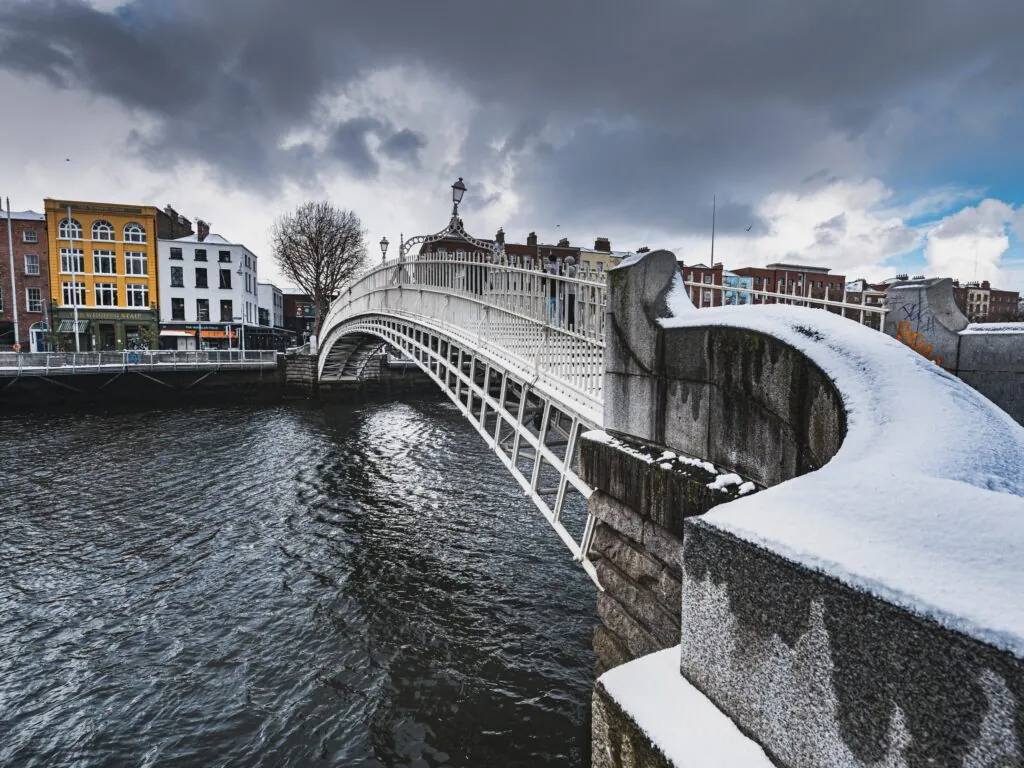 De la neige à Dublin - © Roberto