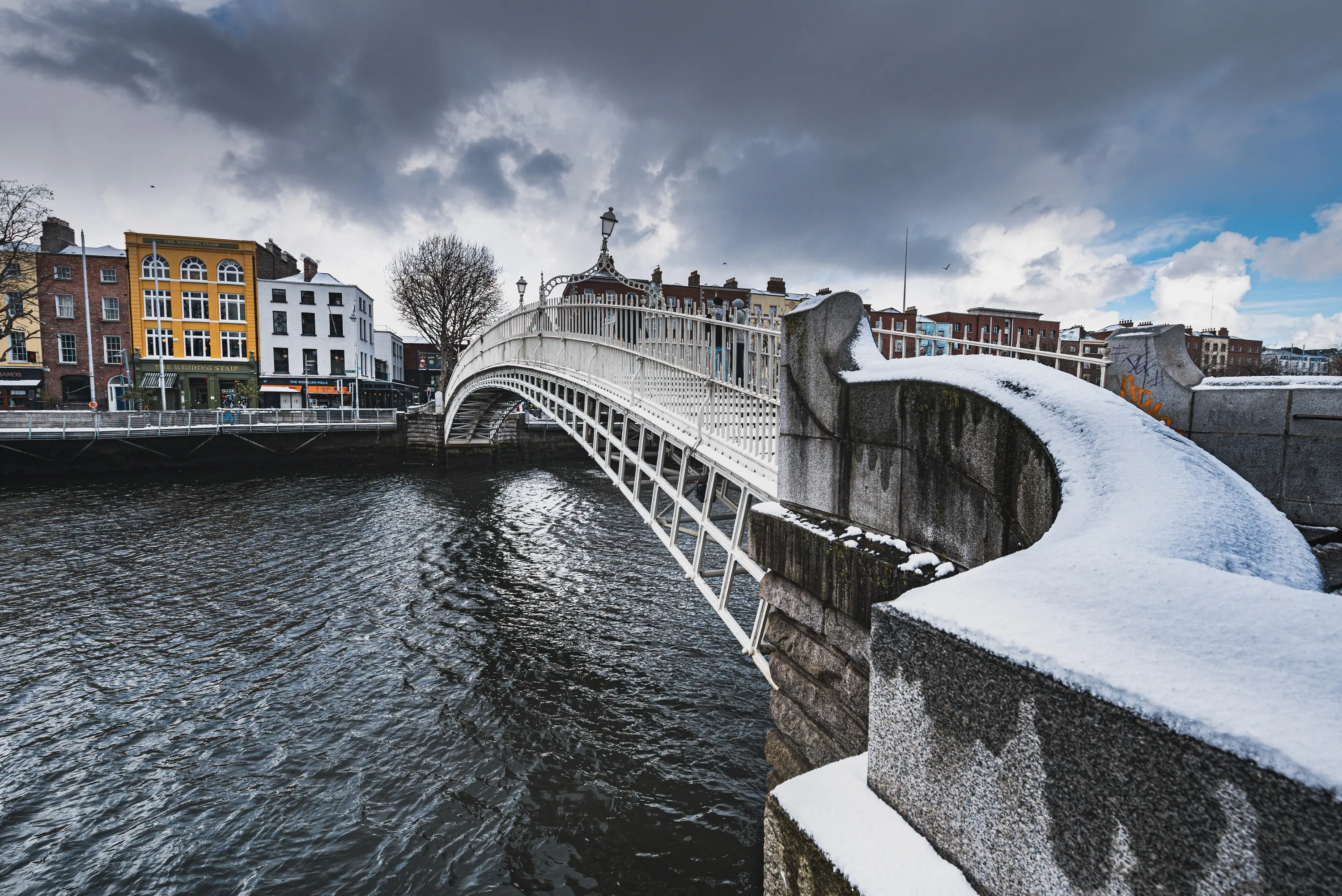 De la neige à Dublin - © Roberto