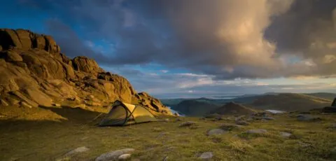 camping slieve bearnagh