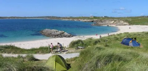 clifden eco beach camping caravanning park