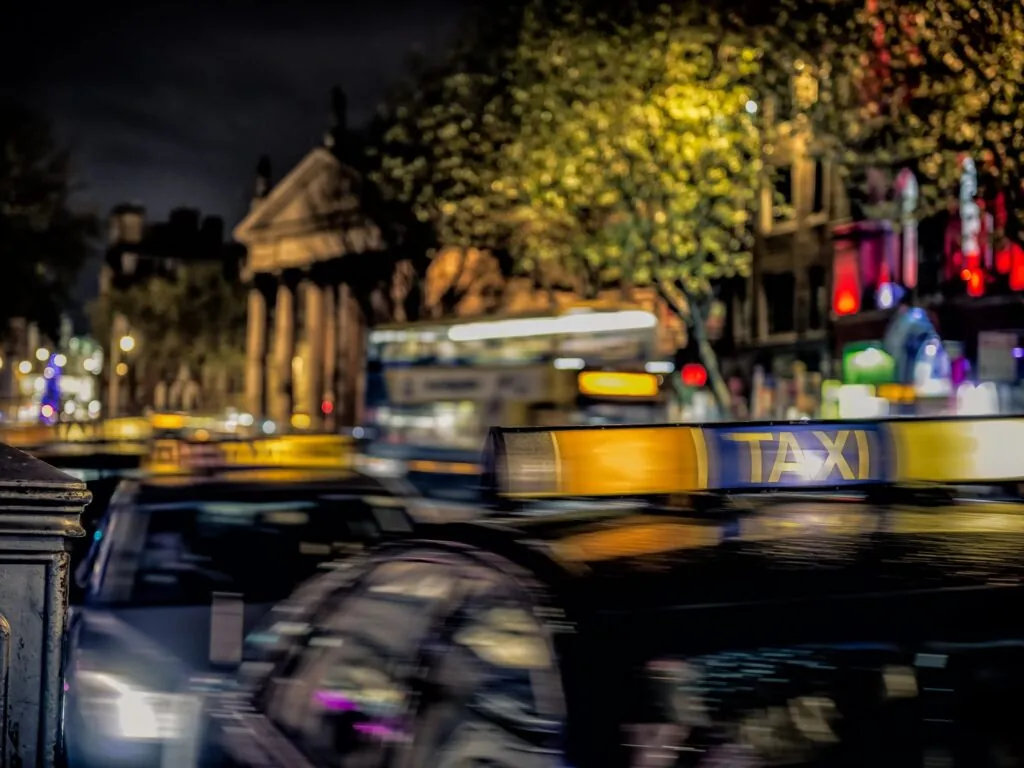 Un taxi à Dublin - © massimofusaro