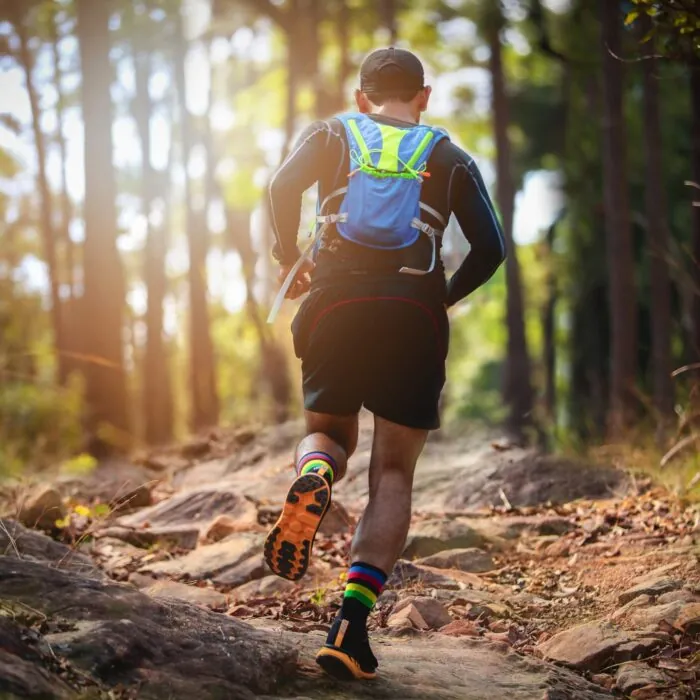 Un participant de l'EcoTrail Wicklow - © tuiphotoengineer