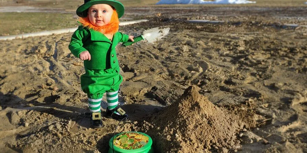 Quand un papa déguise son fils en leprechaun... voilà ce que ça donne ! 2 Le bébé leprechaun de Thatdadblog