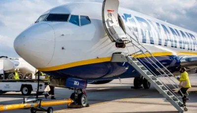 Un avion Ryanair - © Mike Mareen