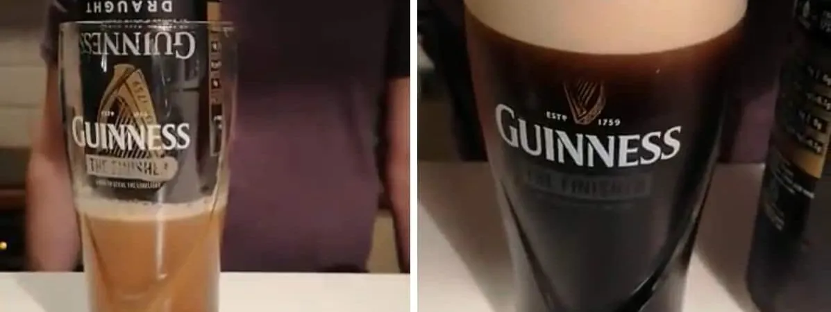 Guinness : un irlandais dévoile sa technique pour servir la pinte parfaite avec une cannette !