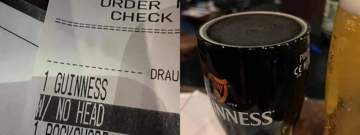 Voici la pinte de Guinness la plus honteuse jamais vue !