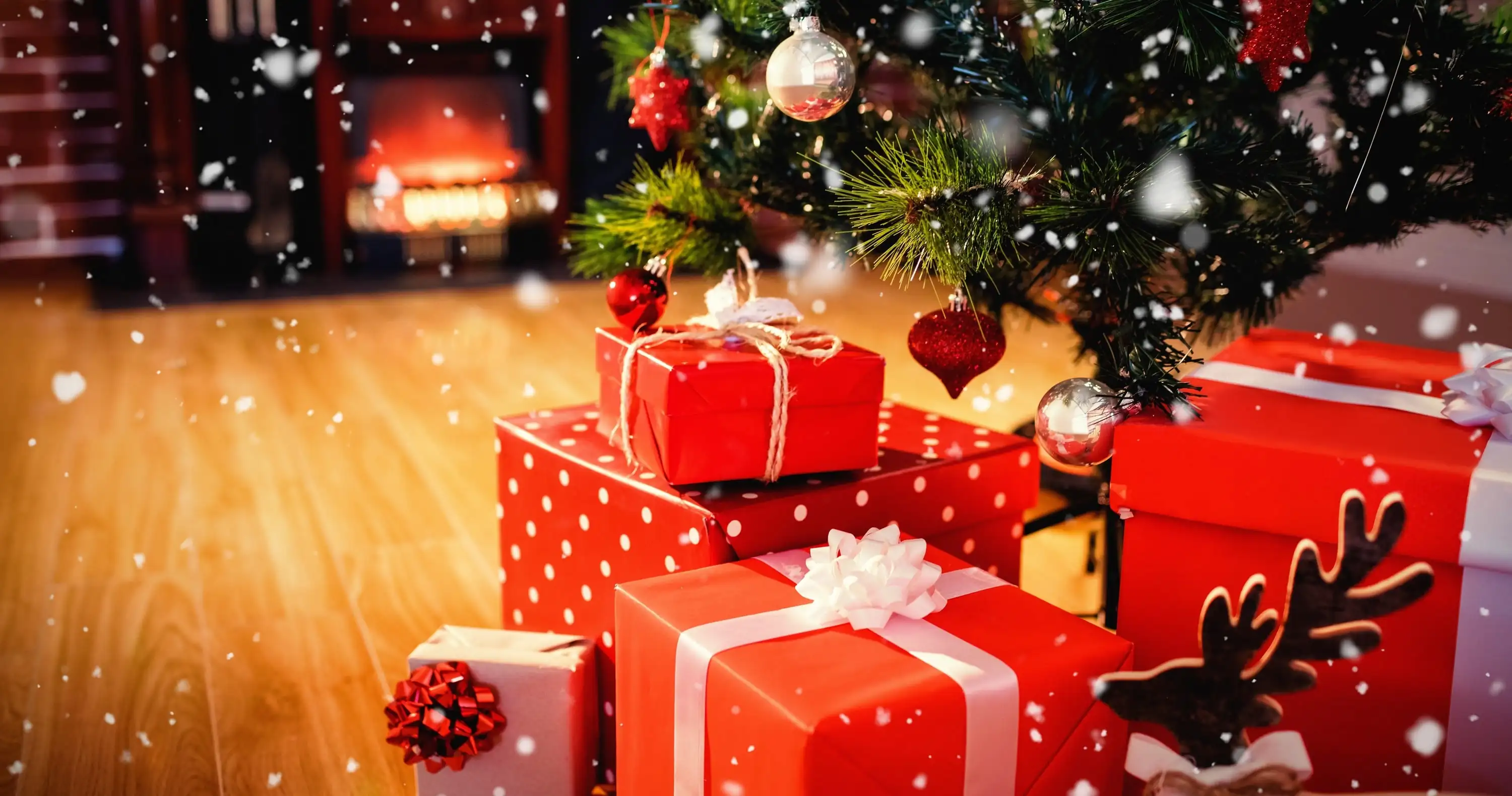 Fêtez Noël avec des cadeaux irlandais - © vectorfusionart