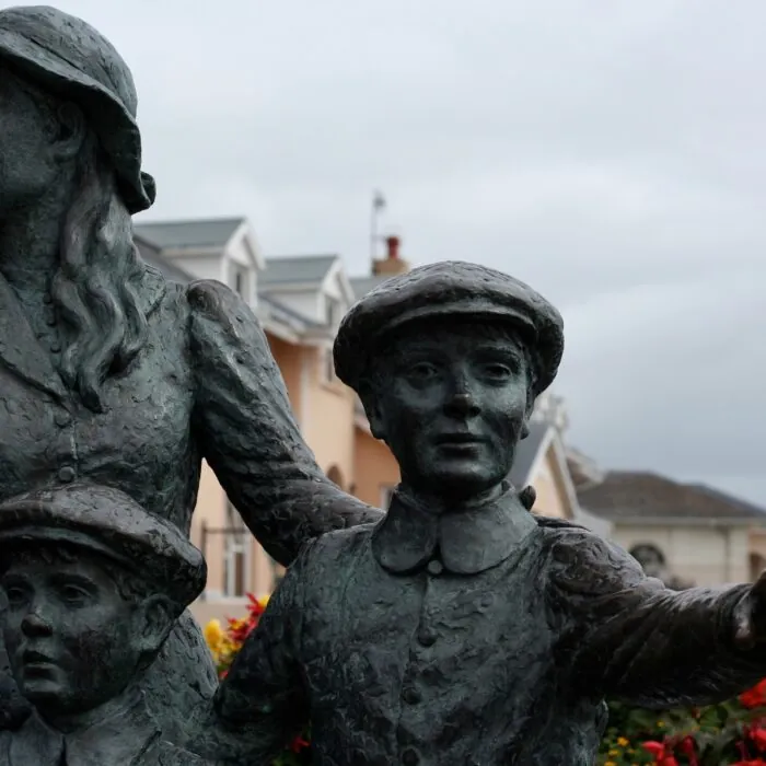 Représentation de Annie Moore à Cobh - Shannon LaBelle - cc