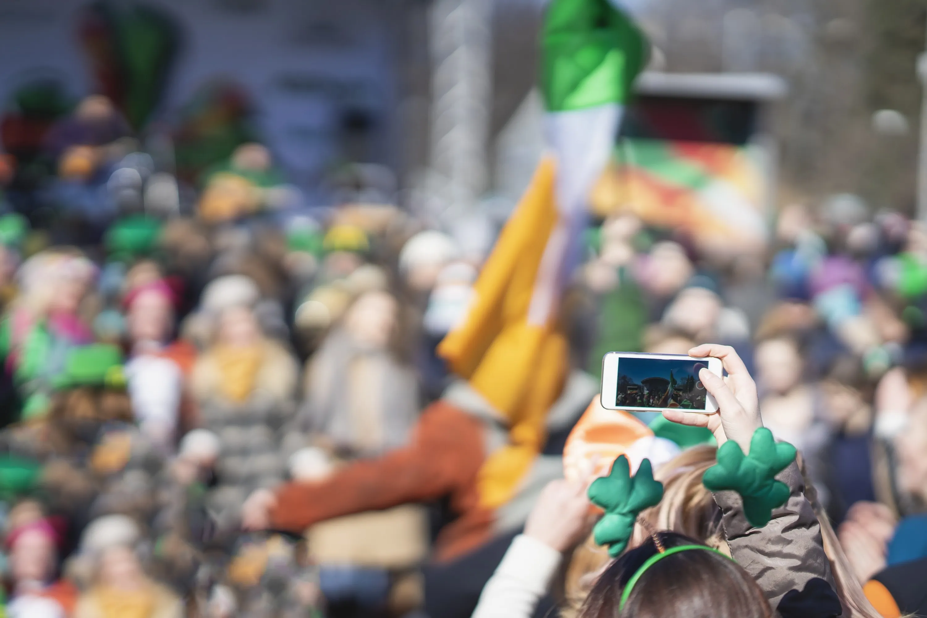 Une grande parade de la St Patrick - © svetlanais