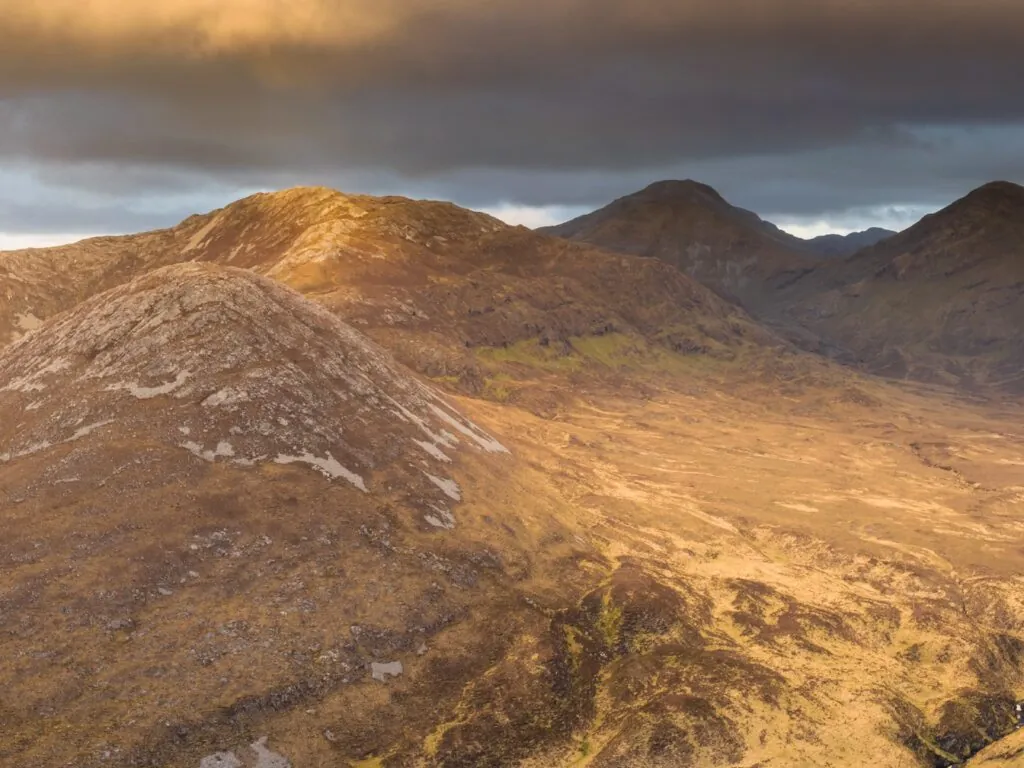 Panorama sur le Connemara, du sommet de Diamond Hill - © fstopphotography
