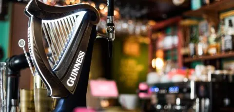 pompe a biere guinness
