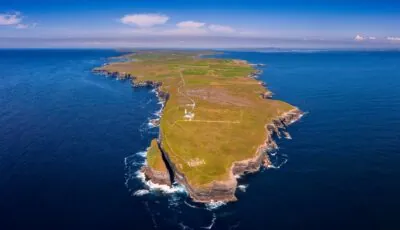 Vue aérienne de Loop Head - © Peter Krocka