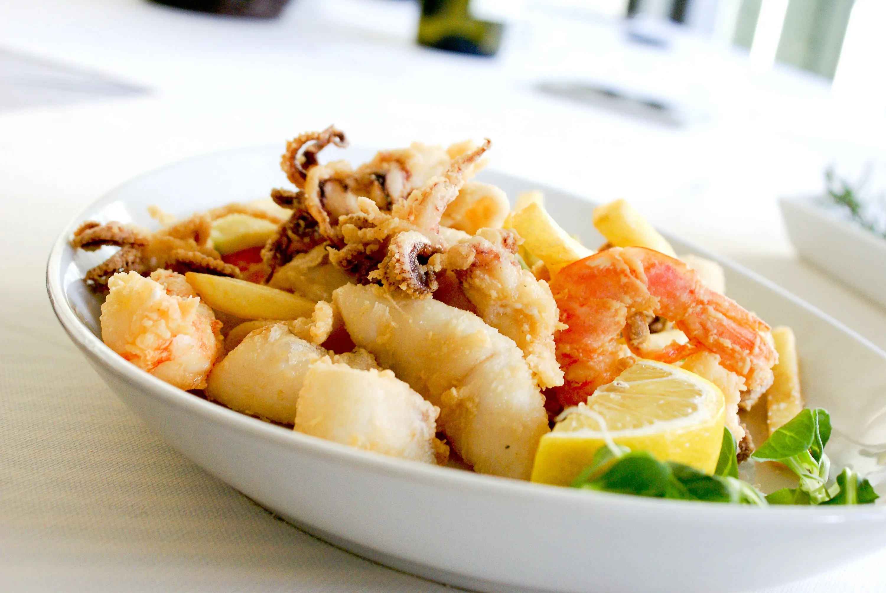Le Seafood basket