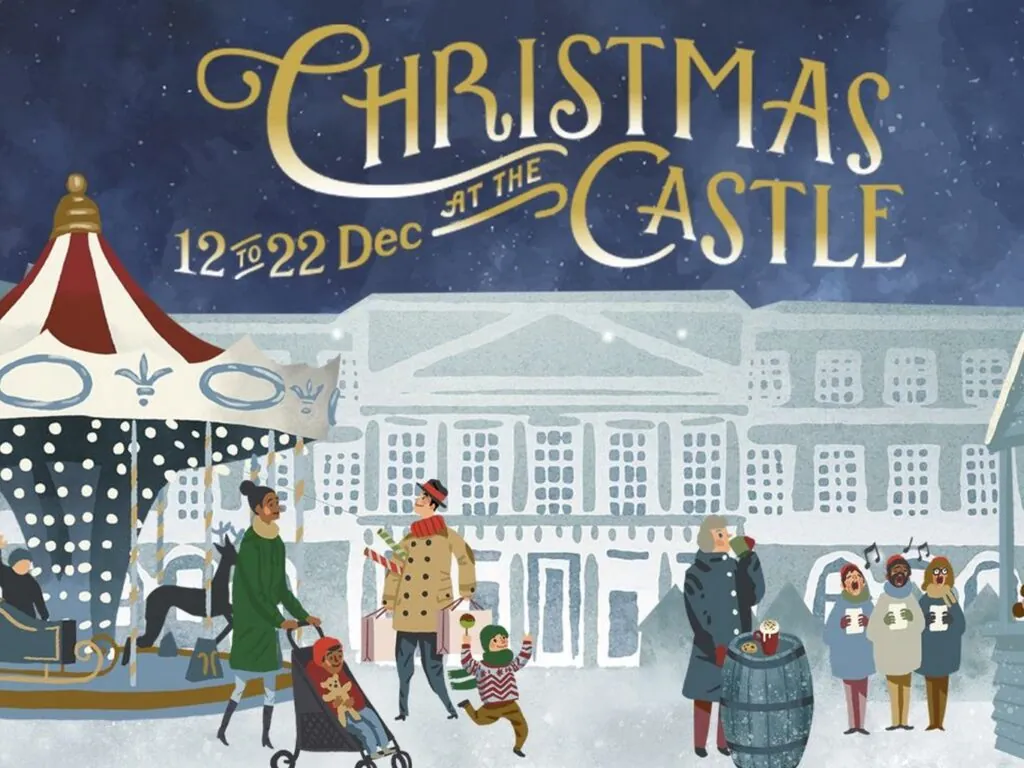 The Dublin Castle Christmas market