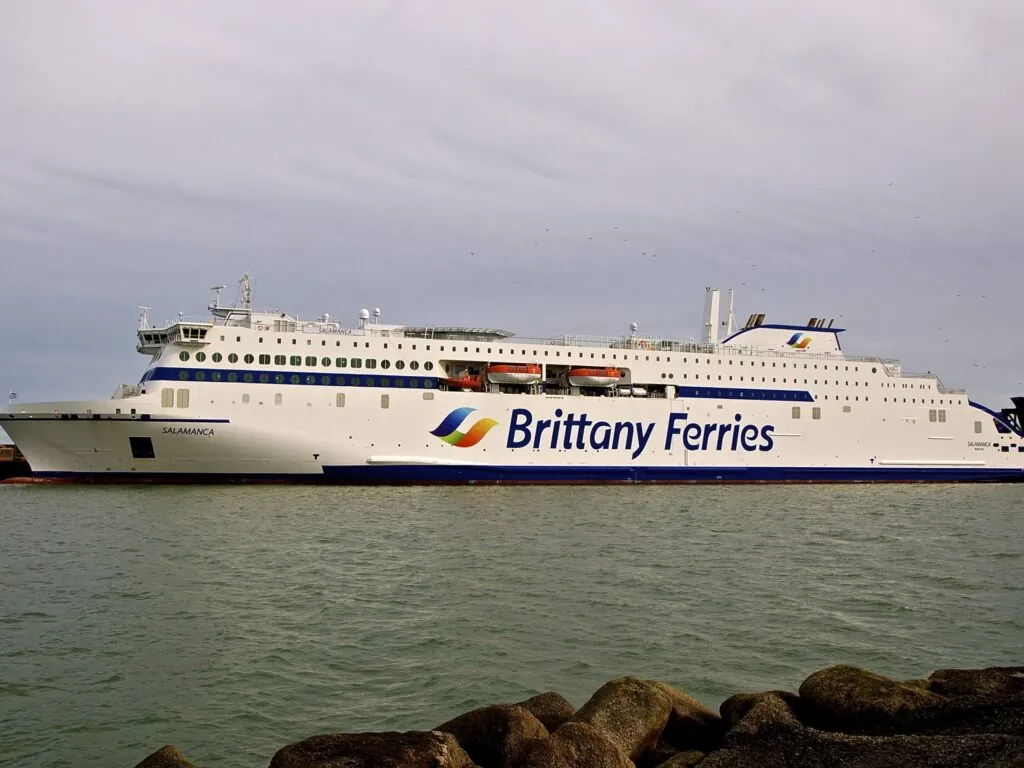 Le ferry Salamanca de Brittany Ferries effectue les traversées de Cherbourg vers Rosslare mais aussi de Bilbao vers Rosslare - © BRITTANY FERRIES