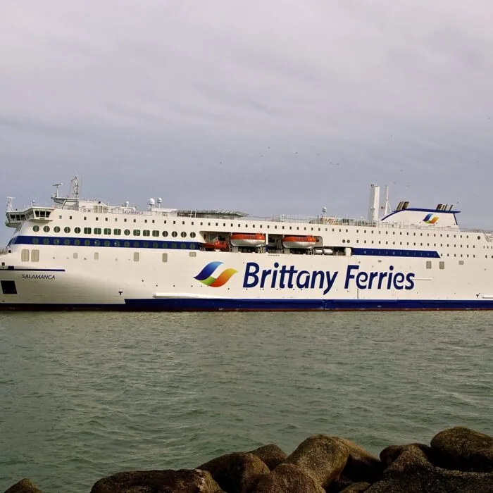 Le ferry Salamanca de Brittany Ferries effectue les traversées de Cherbourg vers Rosslare mais aussi de Bilbao vers Rosslare - © BRITTANY FERRIES