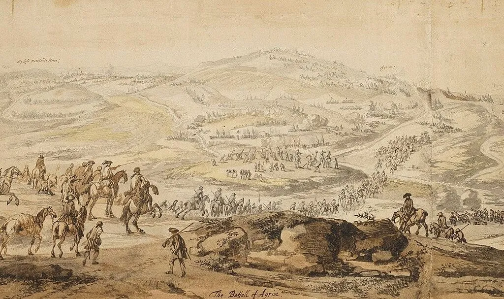 La Bataille d'Aughrim - Jan Wyk - Public domain