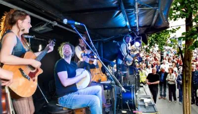 Le Fleadh Cheoil 1 Un concert lors du Fleadh Cheoil - © G Mitchell 07729606851 Gardinermitchell@hotmail.com