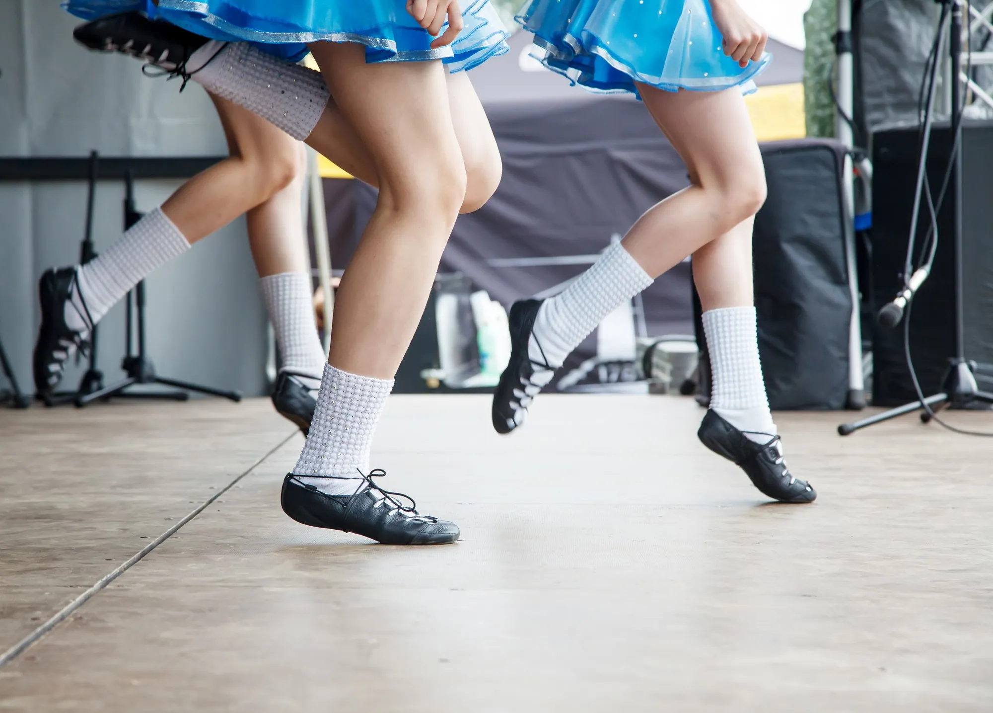 Des danseuses de Céilí en Irlande - © Radnatt