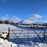 La neige en Irlande