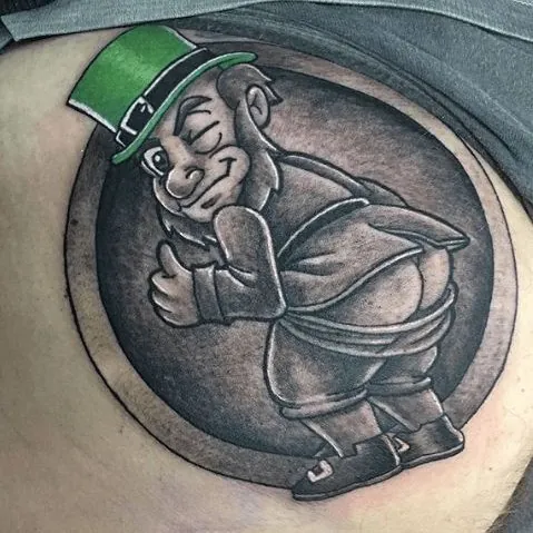 Les tatouages irlandais : les idées les plus inspirantes 8 Tattoo de leprechaun