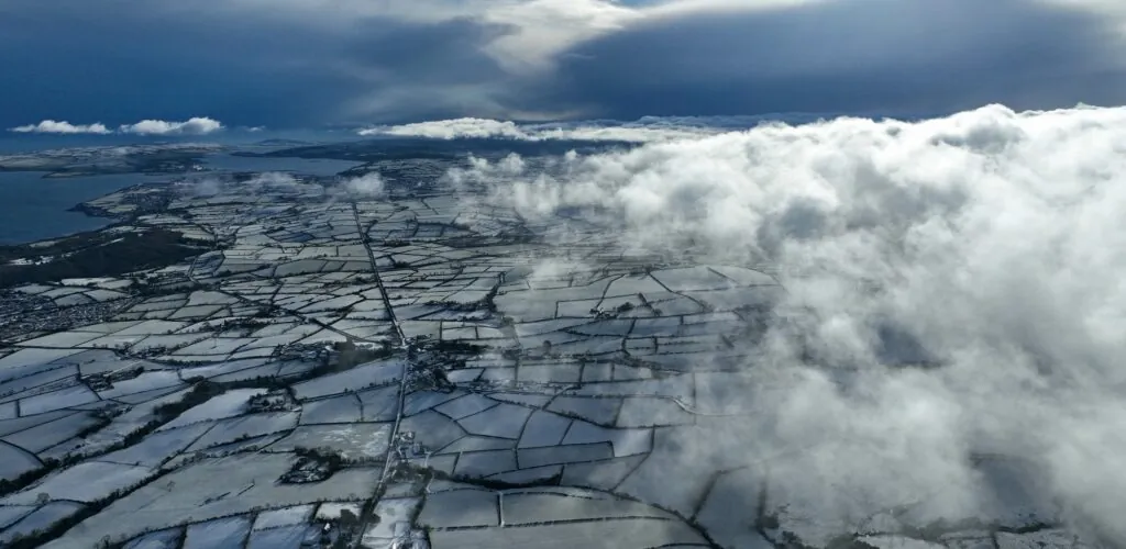 Irlande : alerte neige pour fin novembre et décembre