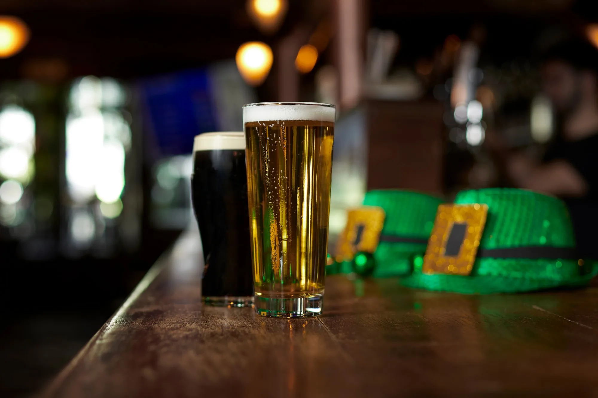 Bières lors de la Saint Patrick en Irlande - © Rocio