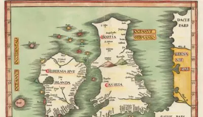 L'île de Hy-Brasil sur une carte