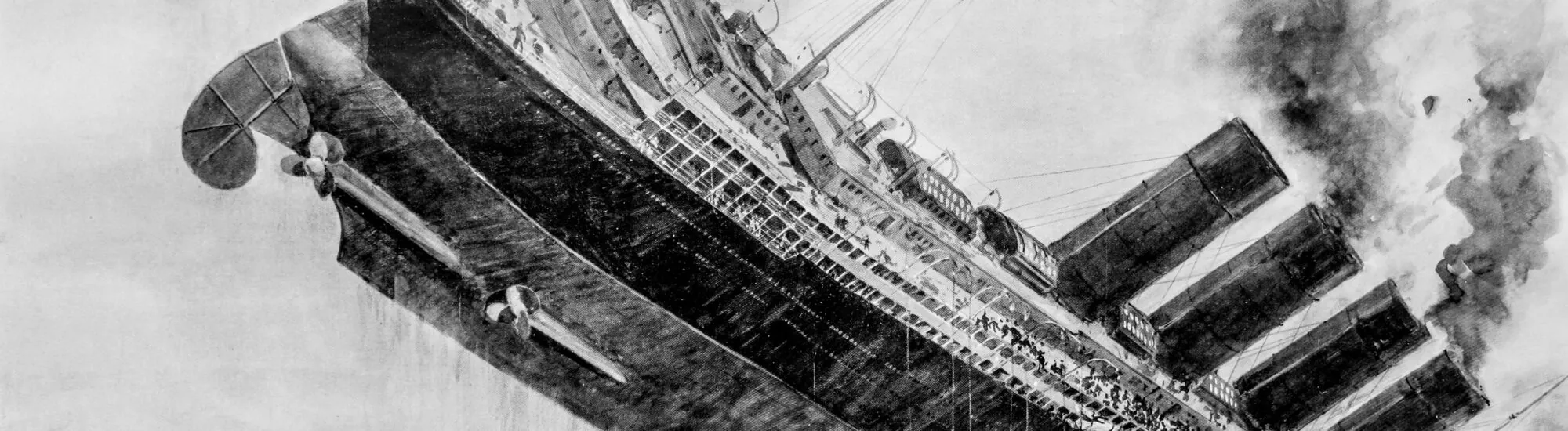 Le naufrage du Lusitania (1915)