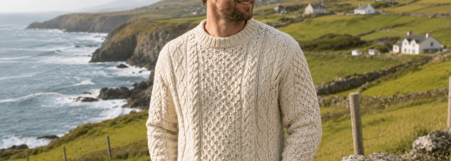 Le pull irlandais