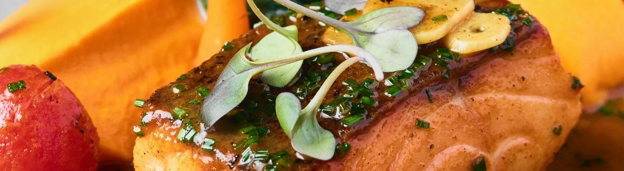 Saumon à la sauce au whiskey