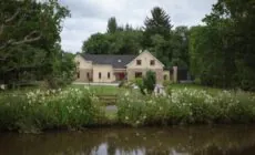 Canal bank house