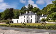 The guest wing at kylemore house