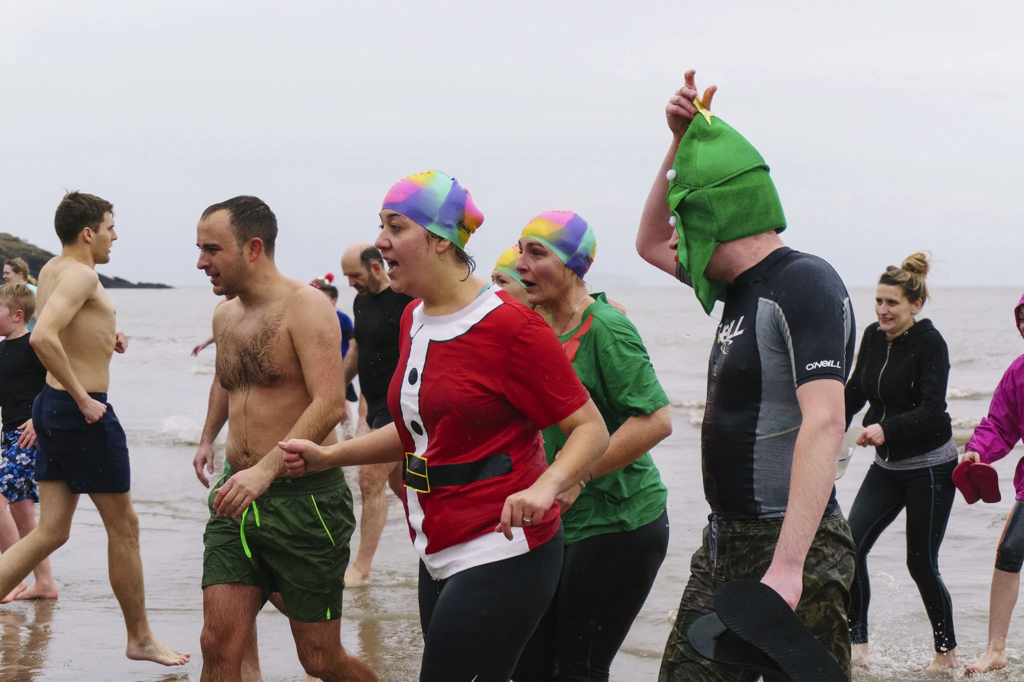 Le New Year&rsquo;s Day Swim à Achill Island