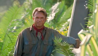 Sam Neill dans Jurassic Park