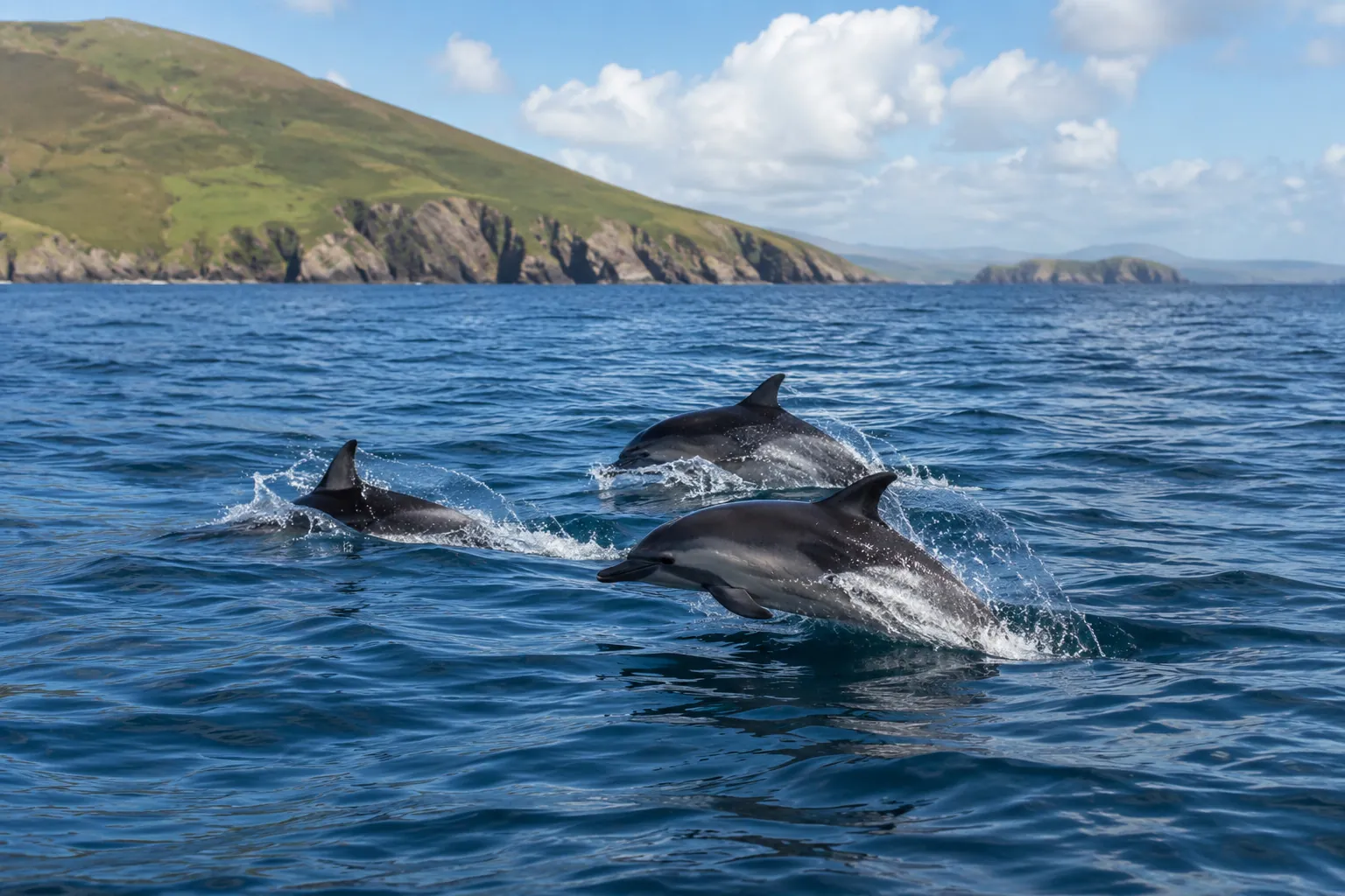 En Irlande, 12 dauphins échoués sur une plage sauvés grâce à une incroyable mobilisation