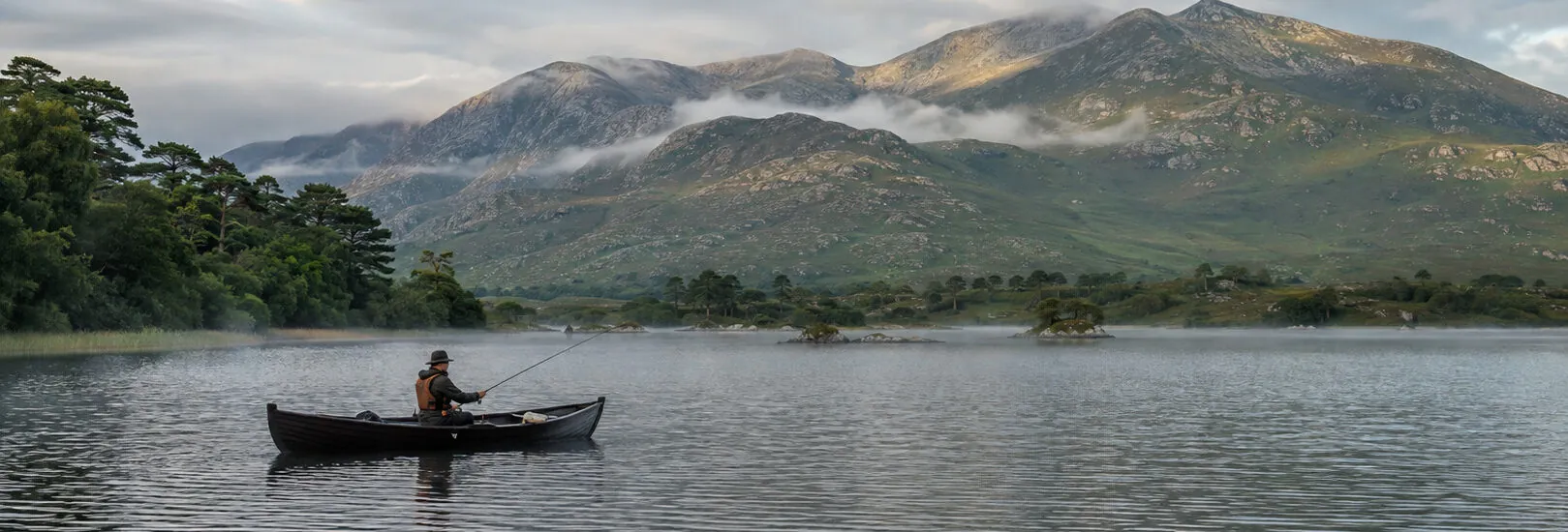 Pêche sur les lacs de Killarney
