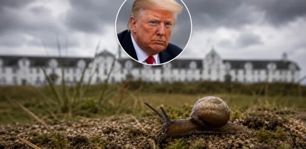 En Irlande, un escargot de 2 mm vient contrarier les projets de Donald Trump