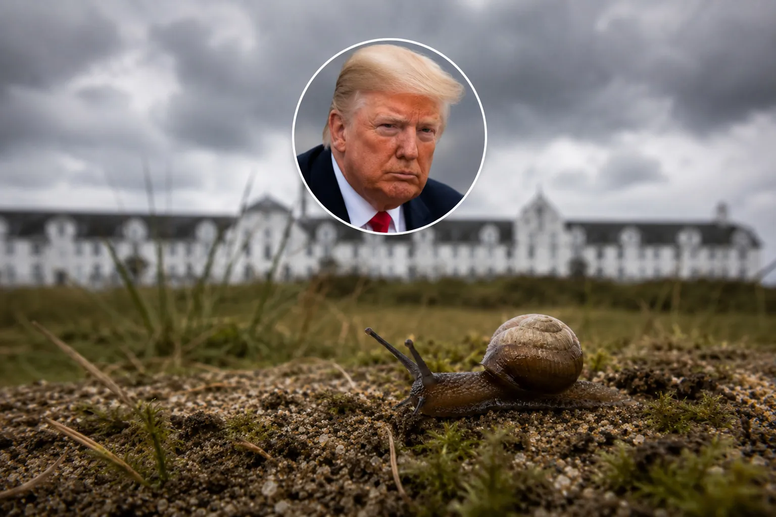 En Irlande, un escargot de 2 mm vient contrarier les projets de Donald Trump