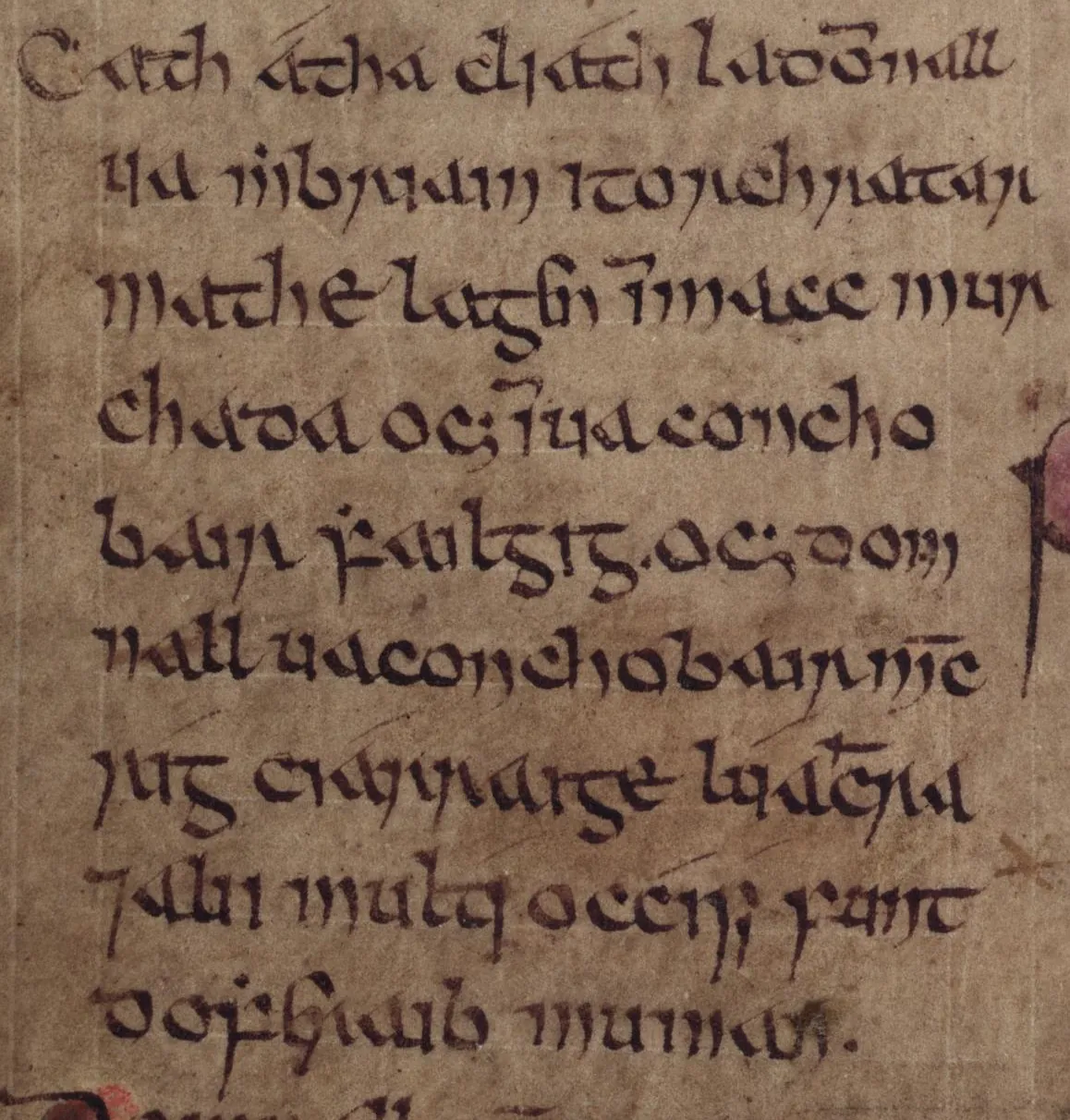 Annales d'Inisfallen, folio 34r – Bodleian Libraries, University of Oxford / Wikimedia Commons – Domaine public