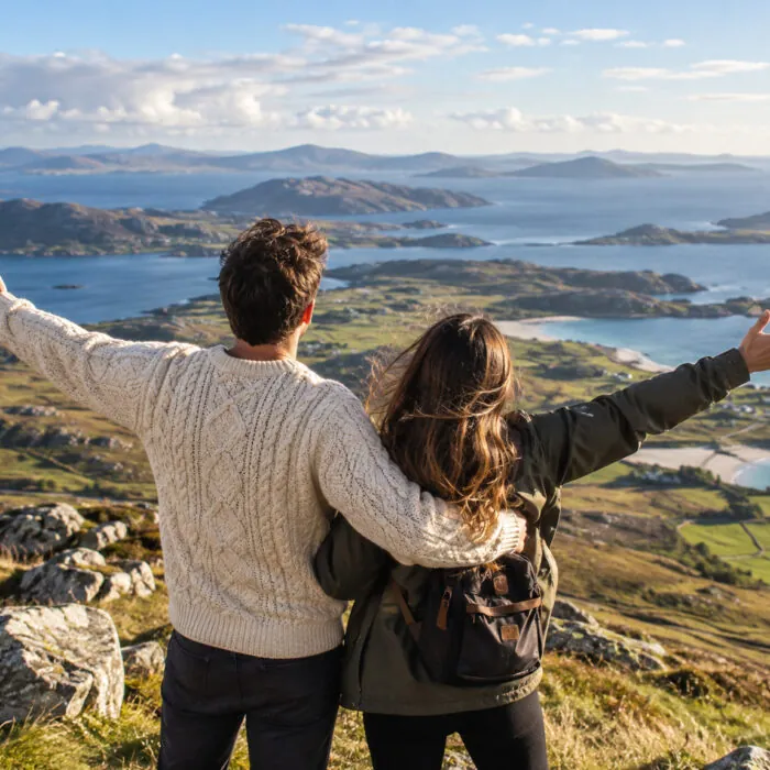 Un couple face à l’Irlande sauvage - Go to Ireland.com