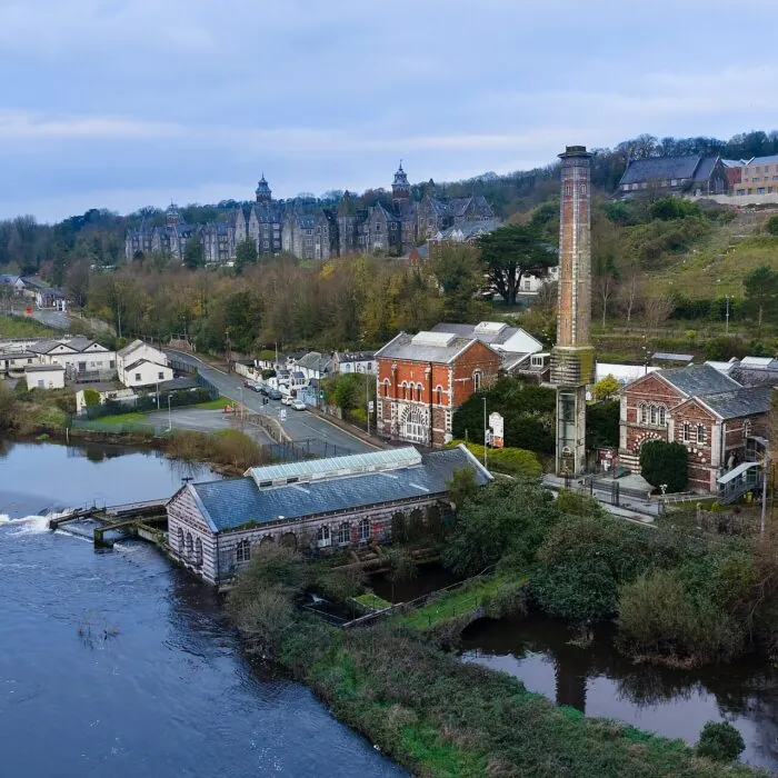 Old Cork Waterworks Experience sur les rives de la Lee à Cork